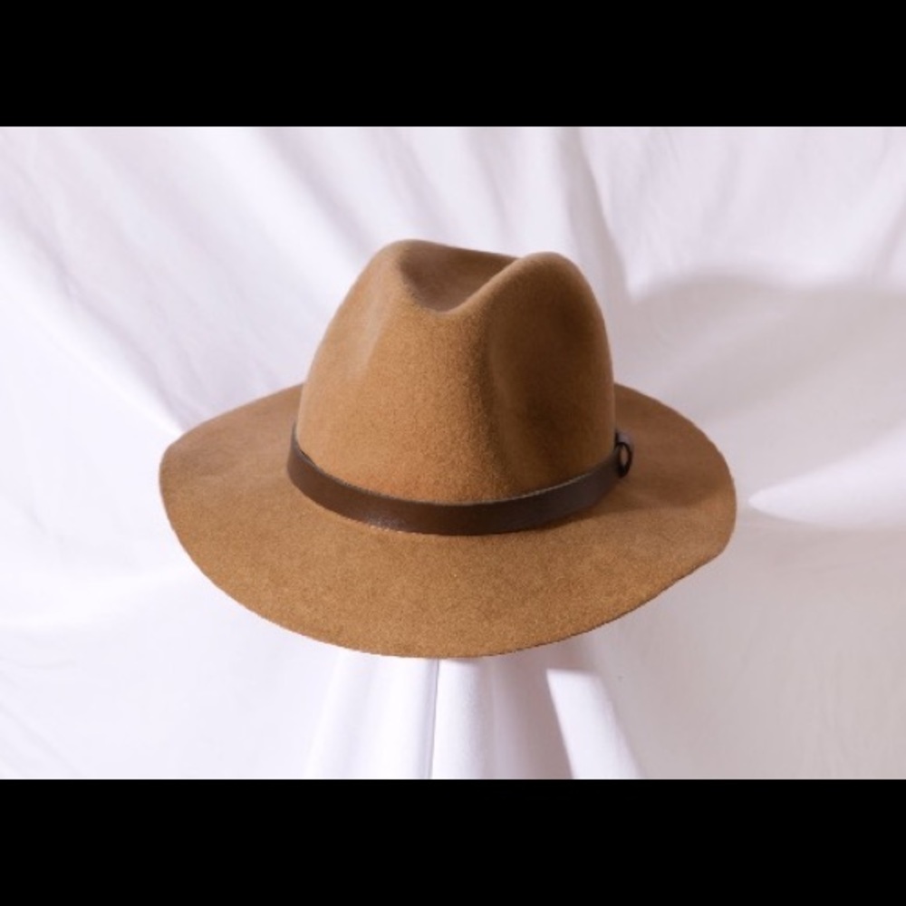 Tan Safari Style Floppy Hat